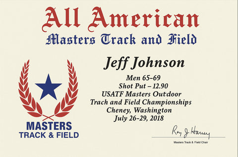 All American Certificate