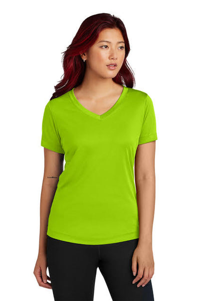 All American Women’s Posicharge Short Sleeve V-Neck Tee
